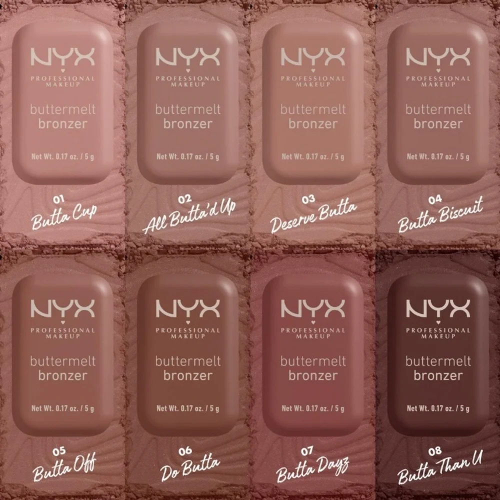 NYX Buttermelt Pressed Powder Natural Finish Bronzer “All Butta’d Up”